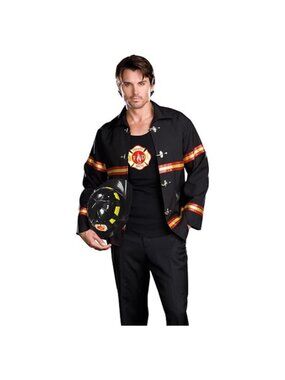 Dreamgirl Men's Smoking Hot Fireman Costume
